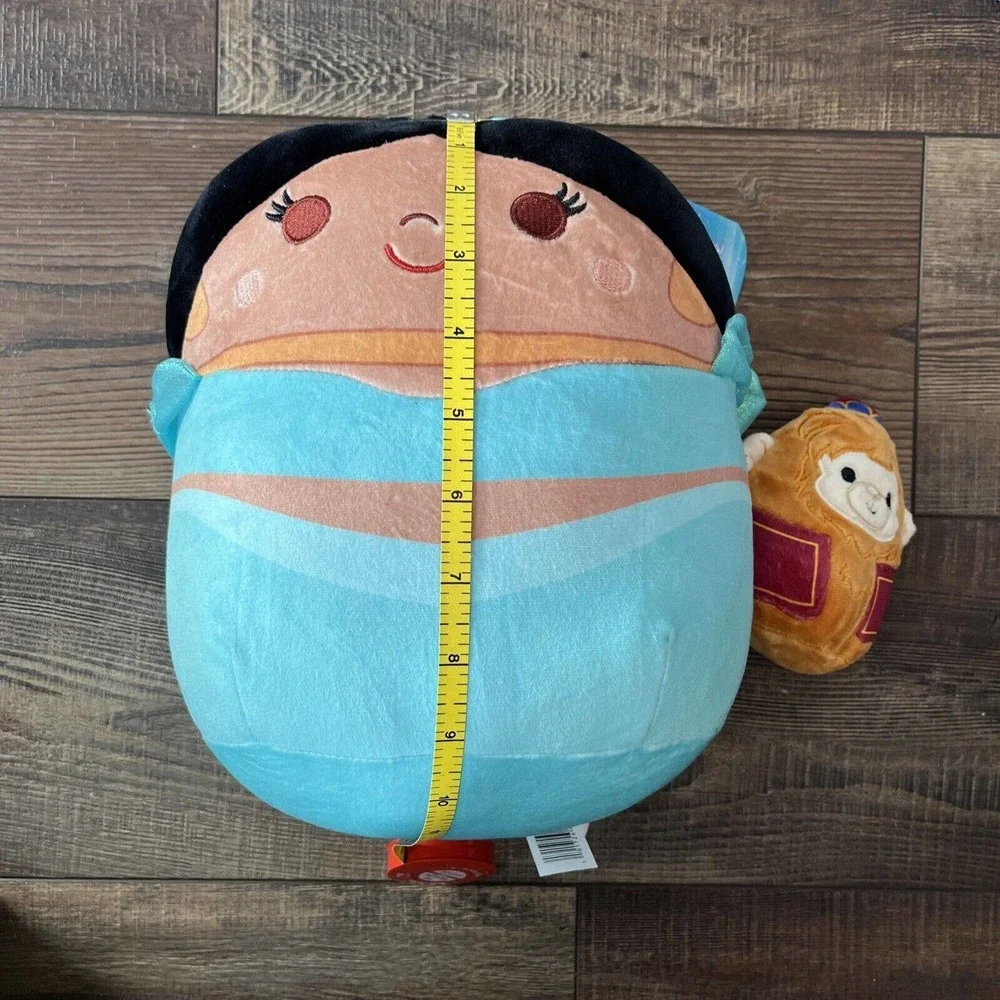 NWT Squishmallow Disney 10” PRINCESS Jasmine and Abu Set PLUSH Aladdin - Picture 2 of 4